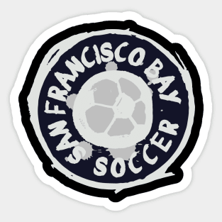 San Francisco Bay Soccer 03 Sticker